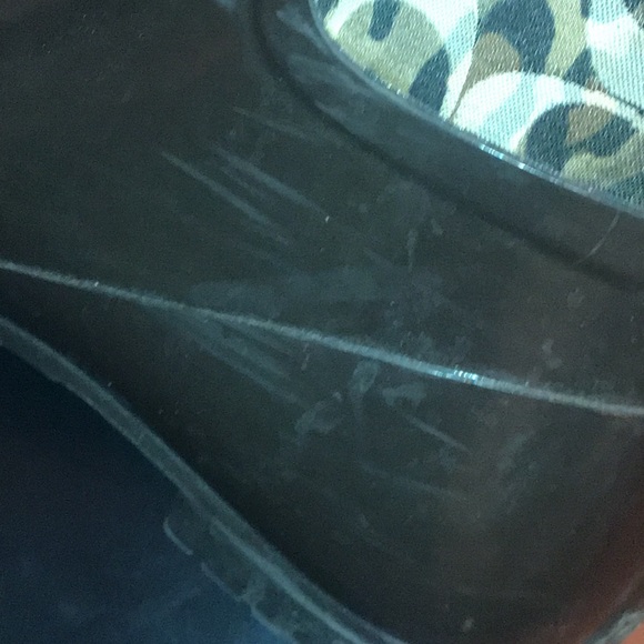 Coach rain boots size 11 B - Picture 7 of 8